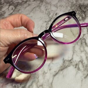 Prive Revaux The Maestro Blue Light 3.5 Readers Frames Black Purple